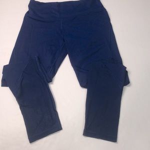 Knockout by Victoria Sport Blue workout tights